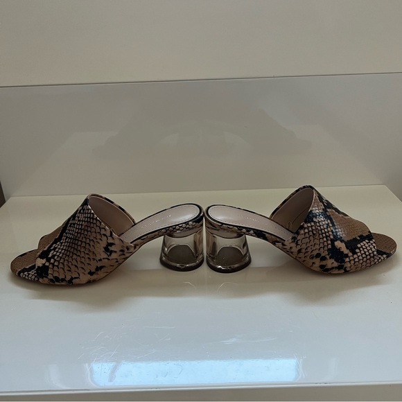 Women’s snakeskin mules, Zara, size 6, in excellent condition - Picture 8 of 9